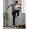 imageCRZ YOGA 4Way Stretch Athletic Pants for Men 30quot Workout Lounge Casual Work Jogger with Zip PocketTrue Navy