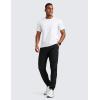 imageCRZ YOGA All Day Comfy Golf Joggers Pants for Men 3032 Quick Dry Stretch Work Casual Sweatpants with PocketsBlack