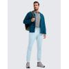imageCRZ YOGA All Day Comfy Golf Joggers Pants for Men 3032 Quick Dry Stretch Work Casual Sweatpants with PocketsChambray Blue