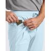 imageCRZ YOGA All Day Comfy Golf Joggers Pants for Men 3032 Quick Dry Stretch Work Casual Sweatpants with PocketsChambray Blue