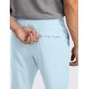imageCRZ YOGA All Day Comfy Golf Joggers Pants for Men 3032 Quick Dry Stretch Work Casual Sweatpants with PocketsChambray Blue
