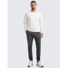 imageCRZ YOGA All Day Comfy Golf Joggers Pants for Men 3032 Quick Dry Stretch Work Casual Sweatpants with PocketsInk Gray
