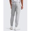 imageCRZ YOGA All Day Comfy Golf Joggers Pants for Men 3032 Quick Dry Stretch Work Casual Sweatpants with PocketsPlatinum Grey