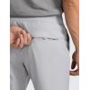 imageCRZ YOGA All Day Comfy Golf Joggers Pants for Men 3032 Quick Dry Stretch Work Casual Sweatpants with PocketsPlatinum Grey
