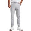 imageCRZ YOGA All Day Comfy Golf Joggers Pants for Men 3032 Quick Dry Stretch Work Casual Sweatpants with PocketsPlatinum Grey