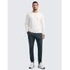 imageCRZ YOGA All Day Comfy Golf Joggers Pants for Men 3032 Quick Dry Stretch Work Casual Sweatpants with PocketsTrue Navy