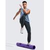 imageCRZ YOGA Athletic Joggers for Men  31quot Lightweight Running Training Pants with Zip Pockets and Ankle ZippersTrue Navy