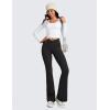 imageCRZ YOGA Butterluxe Crossover Flare Leggings for Women 29  31  33quot  High Waist V Cross Bootcut Bell Bottoms Yoga PantsBlack