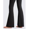 imageCRZ YOGA Butterluxe Crossover Flare Leggings for Women 29  31  33quot  High Waist V Cross Bootcut Bell Bottoms Yoga PantsBlack