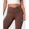 imageCRZ YOGA Butterluxe Crossover Flare Leggings for Women 29  31  33quot  High Waist V Cross Bootcut Bell Bottoms Yoga PantsCoffee Brown
