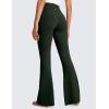 imageCRZ YOGA Butterluxe Crossover Flare Leggings for Women 29  31  33quot  High Waist V Cross Bootcut Bell Bottoms Yoga PantsLegend Green
