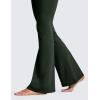 imageCRZ YOGA Butterluxe Crossover Flare Leggings for Women 29  31  33quot  High Waist V Cross Bootcut Bell Bottoms Yoga PantsLegend Green