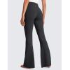 imageCRZ YOGA Butterluxe Crossover Flare Leggings for Women 29  31  33quot  High Waist V Cross Bootcut Bell Bottoms Yoga PantsMysterious Grey