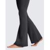 imageCRZ YOGA Butterluxe Crossover Flare Leggings for Women 29  31  33quot  High Waist V Cross Bootcut Bell Bottoms Yoga PantsMysterious Grey