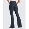 imageCRZ YOGA Butterluxe Crossover Flare Leggings for Women 29  31  33quot  High Waist V Cross Bootcut Bell Bottoms Yoga PantsTrue Navy