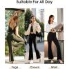 imageCRZ YOGA Butterluxe Crossover Flare Leggings for Women 29  31  33quot  High Waist V Cross Bootcut Bell Bottoms Yoga PantsTrue Navy