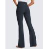 imageCRZ YOGA Butterluxe Crossover Flare Leggings for Women 29  31  33quot  High Waist V Cross Bootcut Bell Bottoms Yoga PantsTrue Navy