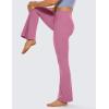 imageCRZ YOGA Butterluxe Crossover Flare Leggings for Women 29  31  33quot  High Waist V Cross Bootcut Bell Bottoms Yoga PantsVelvet Dust
