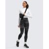 imageCRZ YOGA Butterluxe High Waisted Lounge Leggings 28  Workout Yoga Pants for Women Buttery SoftGrey Tie Dye Flowers