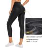 imageCRZ YOGA Butterluxe Matte Faux Leather Leggings for Women 23  High Waisted Buttery Soft Lounge Capri Faux LeatherBlack Classic