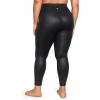 imageCRZ YOGA Butterluxe Plus Size Leggings for Women 25 Inches  High Waisted Buttery Soft Spandex Workout Casual Pants 3X 4XFaux Leather Black
