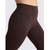 imageCRZ YOGA Butterluxe Plus Size Leggings for Women 25 Inches  High Waisted Buttery Soft Spandex Workout Casual Pants 3X 4XHot Fudge Brown