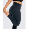 imageCRZ YOGA Butterluxe Plus Size Leggings for Women 25 Inches  High Waisted Buttery Soft Spandex Workout Casual Pants 3X 4XTrue Navy