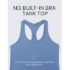 imageCRZ YOGA Butterluxe Racerback Workout Tank Tops for Women Tight Sleeveless Camisole Gym Athletic Yoga ShirtsOasis Blue
