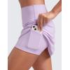 imageCRZ YOGA Butterluxe Skirts for Women High Waisted A Line Tennis Golf Athletic Casual Skorts with PocketsLilac Air