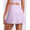 imageCRZ YOGA Butterluxe Skirts for Women High Waisted A Line Tennis Golf Athletic Casual Skorts with PocketsLilac Air