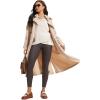 imageCRZ YOGA Butterluxe Womens Matte Faux Leather Leggings 25quot  No Front Seam High Waist Stretch Tights Pleather PantsHot Fudge Brown Foil Pattern