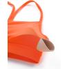 imageCRZ YOGA Butterluxe Womens Y Back Sports Bra  Padded Racerback Low Impact Spaghetti Thin Strap Workout Yoga TopNeon Orange
