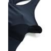 imageCRZ YOGA Butterluxe Workout Tank Tops for Women Built in Bras Padded  Racerback Athletic Spandex Yoga CamisoleTrue Navy