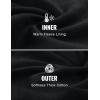 imageCRZ YOGA Cotton Fleece Lined Sweatpants Women 30quot Straight Leg Casual Lounge Sweat Pants for WomenBlack