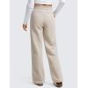 imageCRZ YOGA Cotton Fleece Lined Sweatpants Women 30quot Straight Leg Casual Lounge Sweat Pants for WomenMojave Tan
