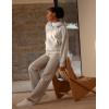 imageCRZ YOGA Cotton Fleece Lined Sweatpants Women 30quot Straight Leg Casual Lounge Sweat Pants for WomenMojave Tan