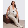 imageCRZ YOGA Cotton Fleece Lined Sweatpants Women 30quot Straight Leg Casual Lounge Sweat Pants for WomenMojave Tan