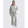 imageCRZ YOGA Cotton Fleece Lined Sweatpants Women 30quot Straight Leg Casual Lounge Sweat Pants for WomenSterling
