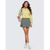 imageCRZ YOGA Cute Pleated Skirts for Women High Waisted Tennis Golf Skorts with Pockets Casual Athletic Workout SkaterGrey Sage