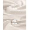 imageCRZ YOGA Fleece Lined Half Zip Sweatshirts for Men Mock Neck Pullover Sweat Shirts Casual Workout Daily SweatersWhite Apricot