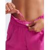 imageCRZ YOGA High Waisted Running Shorts for Women 25quot  Mesh Liner Quick Dry for Sport Athletic Workout with Zipper PocketHibiscus Purple