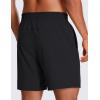 imageCRZ YOGA Mens 2 in 1 Running Shorts with Liner  7 Quick Dry for Workout Sports Athletic with PocketsBlack