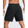imageCRZ YOGA Mens 2 in 1 Running Shorts with Liner  7 Quick Dry for Workout Sports Athletic with PocketsBlack