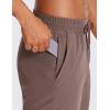imageCRZ YOGA Mens 2 in 1 Running Shorts with Liner  7 Quick Dry for Workout Sports Athletic with PocketsBrown Rock