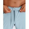 imageCRZ YOGA Mens 2 in 1 Running Shorts with Liner  7 Quick Dry for Workout Sports Athletic with PocketsLight Grayish Blue