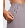 imageCRZ YOGA Mens 2 in 1 Running Shorts with Liner  7 Quick Dry for Workout Sports Athletic with PocketsLunar Rock