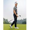 imageCRZ YOGA Mens All Day Comfy Golf Pants  28quot30quot32quot34quot Quick Dry Lightweight Work Casual Trousers with PocketsTrue Navy