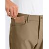 imageCRZ YOGA Mens All Day Comfy Golf Pants with 5Pocket 28quot30quot32quot34quot Quick Dry Lightweight Casual Work Stretch TrousersArtifact Brown