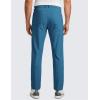 imageCRZ YOGA Mens All Day Comfy Golf Pants with 5Pocket 28quot30quot32quot34quot Quick Dry Lightweight Casual Work Stretch TrousersIron Blue