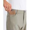 imageCRZ YOGA Mens All Day Comfy Golf Pants with 5Pocket 28quot30quot32quot34quot Quick Dry Lightweight Casual Work Stretch TrousersKhali Barley